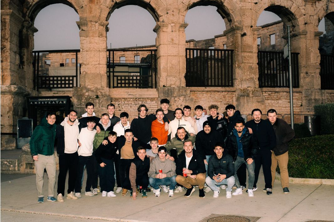 Team building at the training camp