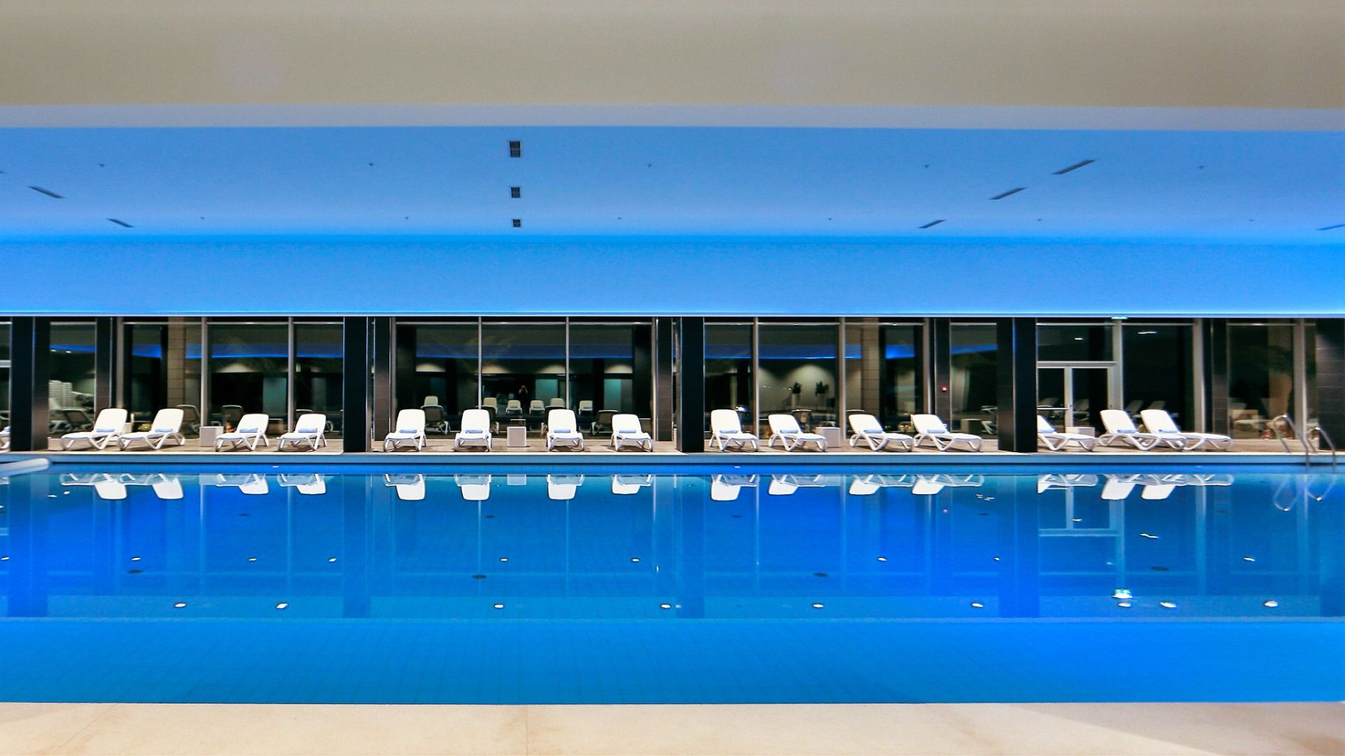 Trainingslager Medulin, Kroatien - Indoorpool im Hotel Park Plaza Belvedere