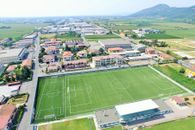 Stadium artificial pitch