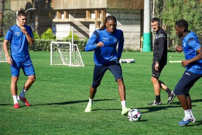 FC Blau-Weiß Linz på fotball treningsleir i Belek